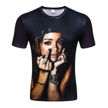 2017 New casual tops tee harajuku summer 3d t shirts hip hop graphic print flower skull t-shirt 3d tshirt for men wholesale