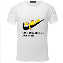 men's t shirts NEW Letter Print T Shirt Mens Black And White Comic Con Cosplay T-shirts Summer Skateboard Tee Boy Skate  TX142-R