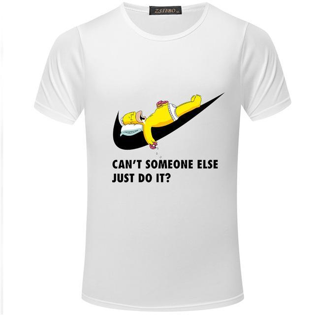 men's t shirts NEW Letter Print T Shirt Mens Black And White Comic Con Cosplay T-shirts Summer Skateboard Tee Boy Skate  TX142-R