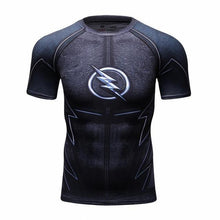 2016 marvel batman compression shirt fitness tights crossfit quick dry short sleeve t shirt Summer Men tee tops clothing