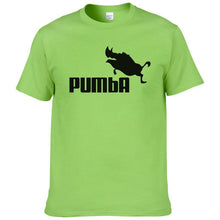 2016 funny tee cute t shirts homme Pumba men short sleeves cotton tops cool tshirt summer jersey costume t-shirt #062