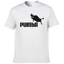 2016 funny tee cute t shirts homme Pumba men short sleeves cotton tops cool tshirt summer jersey costume t-shirt #062
