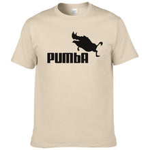 2016 funny tee cute t shirts homme Pumba men short sleeves cotton tops cool tshirt summer jersey costume t-shirt #062