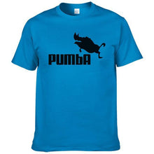 2016 funny tee cute t shirts homme Pumba men short sleeves cotton tops cool tshirt summer jersey costume t-shirt #062