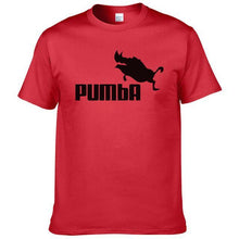 2016 funny tee cute t shirts homme Pumba men short sleeves cotton tops cool tshirt summer jersey costume t-shirt #062