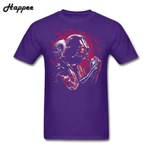 Youth Star War Tshirt Wrath Of Darth Vader T-Shirt Men Short Sleeve 100% Cotton Boy Tee Male Big Size Black T Shirt Top Clothes