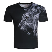 BIANYILONGNew Fashion Men/Women T-shirt 3d lion Print Designed Stylish Summer T shirt Brand Tops Tees Plus Size M-5XL