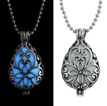 Glow In the Dark Heart Necklace Pendant Christmas Gift for Daugher Mum