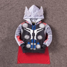 Avengers Iron Man Thor Children Hoodies Boys Clothes Baby Boys Coat Spider Man Costume Kids Hoodie Child Top Tees T Shirts