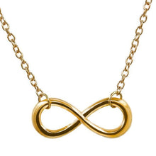 NK609+ Hot Selling New Punk Minimalist Infinity Luck 8 Cross Leaf Pendants Necklaces For Women Jewelry Clavicle Chain Collier
