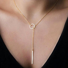 NK609+ Hot Selling New Punk Minimalist Infinity Luck 8 Cross Leaf Pendants Necklaces For Women Jewelry Clavicle Chain Collier