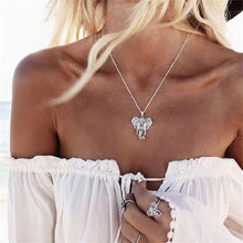 NK609+ Hot Selling New Punk Minimalist Infinity Luck 8 Cross Leaf Pendants Necklaces For Women Jewelry Clavicle Chain Collier