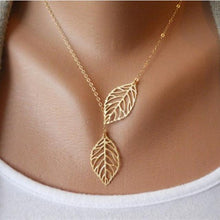 NK609+ Hot Selling New Punk Minimalist Infinity Luck 8 Cross Leaf Pendants Necklaces For Women Jewelry Clavicle Chain Collier