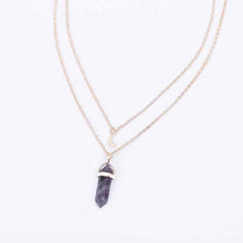 TOMTOSH 1PCnatural stone moon choker necklace fashion gold color crystal pendant necklace for women
