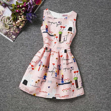 Butterfly Dress For Girl Wear Sleeveless Cotton Summer 2017 Kids Clothes Children Clothing Birthday Gift For Girls 6 7 8 9 10