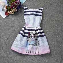 Butterfly Dress For Girl Wear Sleeveless Cotton Summer 2017 Kids Clothes Children Clothing Birthday Gift For Girls 6 7 8 9 10