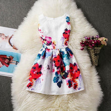 Butterfly Dress For Girl Wear Sleeveless Cotton Summer 2017 Kids Clothes Children Clothing Birthday Gift For Girls 6 7 8 9 10