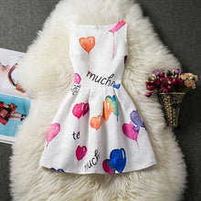 Butterfly Dress For Girl Wear Sleeveless Cotton Summer 2017 Kids Clothes Children Clothing Birthday Gift For Girls 6 7 8 9 10