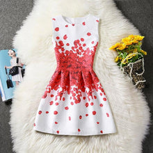 Butterfly Dress For Girl Wear Sleeveless Cotton Summer 2017 Kids Clothes Children Clothing Birthday Gift For Girls 6 7 8 9 10