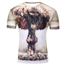 Men's Short Sleeve Polyester O-Neck T-Shirt Punk 3D Print Suicide squad T shirt Men t shirt M-4XL 2017 New Fashion top tees