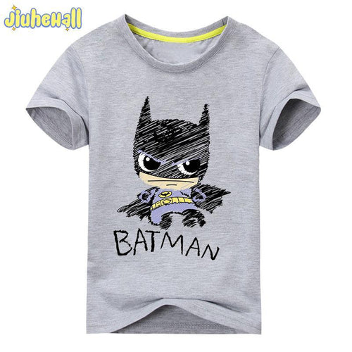 2017 Baby New Cotton Printing Clothes Boy Cartoon T-Shirt Girl Summer T-shirt Children Short Sleeve Tee Tops For Kids ACY031