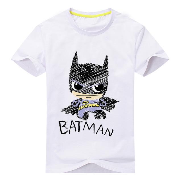 2017 Baby New Cotton Printing Clothes Boy Cartoon T-Shirt Girl Summer T-shirt Children Short Sleeve Tee Tops For Kids ACY031