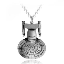 Star Wars Destroyer Ship Model Metal Necklace Spacecraft Warship Triangle Pendant Alloy Accessories Movie Fans Jewelry Men Gift