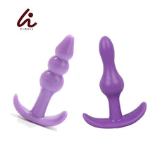 2017 Mini Anal Plug juguetes sexuales, Beginner's Anal Bliss! Soft TPR Butt plug for Men's Women's Anal Sex Toys