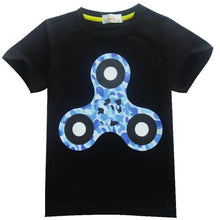 2017 Hot Fidget Spinner Pattern Children Clothes Kids Boys Girl T Shirt Cotton Boys Top Tees T-Shirt Child Gift Hand Spinner