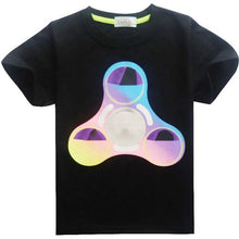 2017 Hot Fidget Spinner Pattern Children Clothes Kids Boys Girl T Shirt Cotton Boys Top Tees T-Shirt Child Gift Hand Spinner
