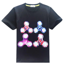 2017 Hot Fidget Spinner Pattern Children Clothes Kids Boys Girl T Shirt Cotton Boys Top Tees T-Shirt Child Gift Hand Spinner