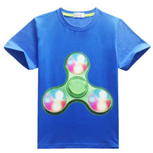 2017 Hot Fidget Spinner Pattern Children Clothes Kids Boys Girl T Shirt Cotton Boys Top Tees T-Shirt Child Gift Hand Spinner