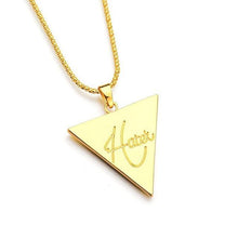 2017 New Punk Mask Plug Gold Silver Metal Submachine Hatet Maxi Pistol Necklace & Pendants Hip Hop Jewelry for Men Women