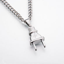 2017 New Punk Mask Plug Gold Silver Metal Submachine Hatet Maxi Pistol Necklace & Pendants Hip Hop Jewelry for Men Women