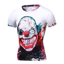 Men's Short Sleeve Polyester O-Neck T-Shirt Punk 3D thinkers/tree Printed T shirt Men t shirt M-4XL 2017 New Fashion top tees