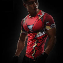 Captain America 3D T Shirt Men Fitness Compression Shirts Tops Male Print Superhero Superman punisher Crossfit Anime T-Shirts