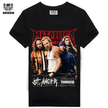 Iron Maiden AC DC Metallica The Beatles Nirvana Guns N Roses Rock 3D Printed Men's T Shirt Hip Hop Famous Brand