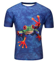 2017 High Quality Water Droplets Move Printed 3D T-shirts Punk 3D Short Sleeve T-Shirt M-4XL  style Men's T-Shirts