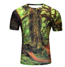 2017 High Quality Water Droplets Move Printed 3D T-shirts Punk 3D Short Sleeve T-Shirt M-4XL  style Men's T-Shirts