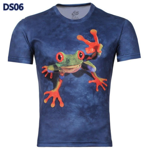 2017new galaxy space 3D t shirt lovely kitten cat eat pizza funny tops tee short sleeve summer shirts for men