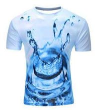 2017new galaxy space 3D t shirt lovely kitten cat eat pizza funny tops tee short sleeve summer shirts for men