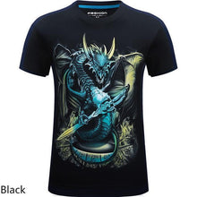 2016 summer Men's brand clothing O-Neck short sleeve animal T-shirt monkey/lion 3D Digital Printed T shirt Homme large size