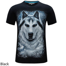 2016 summer Men's brand clothing O-Neck short sleeve animal T-shirt monkey/lion 3D Digital Printed T shirt Homme large size