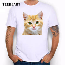 TEEHEART Men's Bad Cat women Dept Print T-Shirt Cool Cat t shirt men summer White T shirt  hipster Tees la062