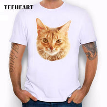 TEEHEART Men's Bad Cat women Dept Print T-Shirt Cool Cat t shirt men summer White T shirt  hipster Tees la062