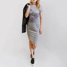 2017 New Fashion Autumn Style Women Dress Elegant Ladies Sexy Casual Print Red Lips Short Sleeve Pencil Dresses Female Vestidos