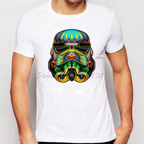 2016 Newest Fashion Men Clothes Star Wars Yoda Printing T Shirts Hipster O Neck Darth Vader T-shirt Tops Clothing  Cool Tee Tops
