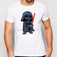 2016 Newest Fashion Men Clothes Star Wars Yoda Printing T Shirts Hipster O Neck Darth Vader T-shirt Tops Clothing  Cool Tee Tops