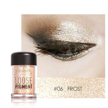 FOCALLURE 12 Colors Glitter Eye Shadow Cosmetic Makeup Diamond Lips Loose Makeup Eyes Pigment Powder Woman Cosmetics Make Up New