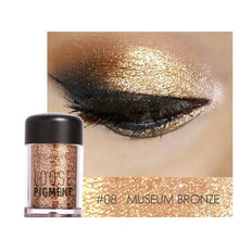 FOCALLURE 12 Colors Glitter Eye Shadow Cosmetic Makeup Diamond Lips Loose Makeup Eyes Pigment Powder Woman Cosmetics Make Up New